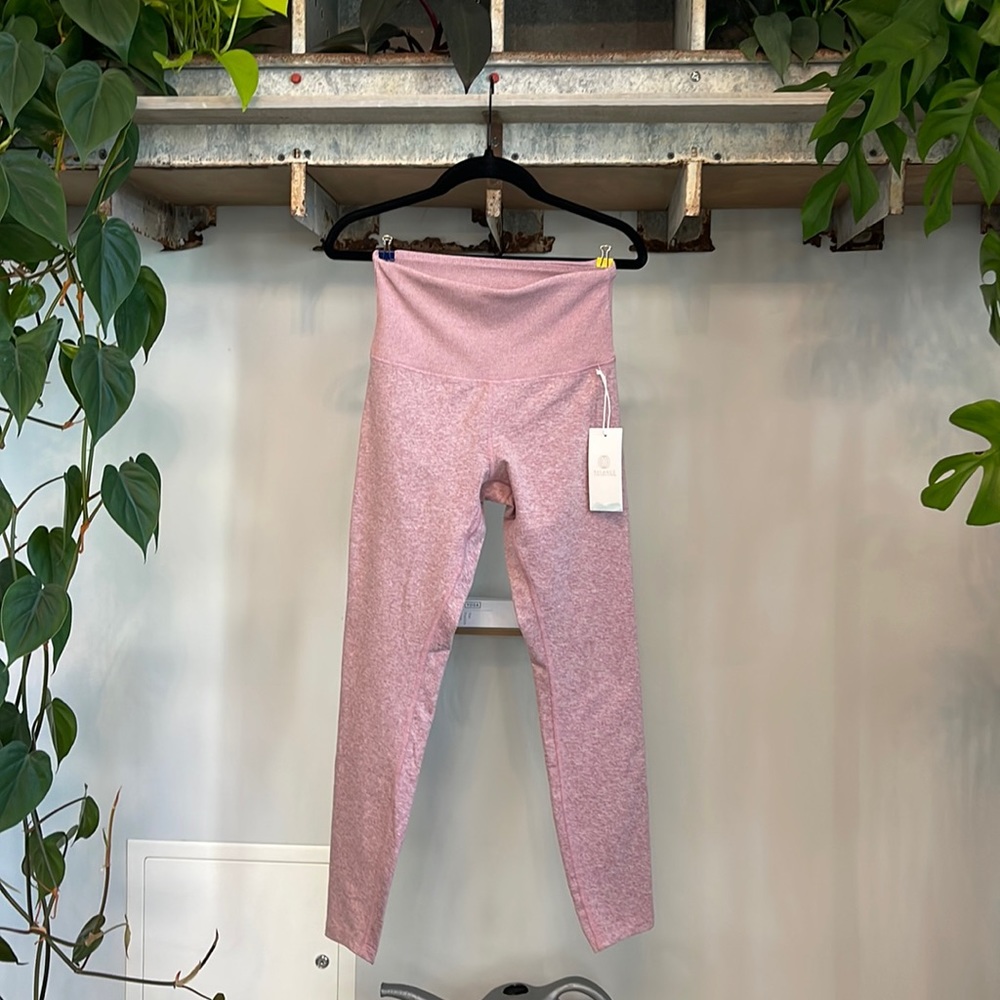 NWT Balance Collection 25” Heather Rose Iris Leggings